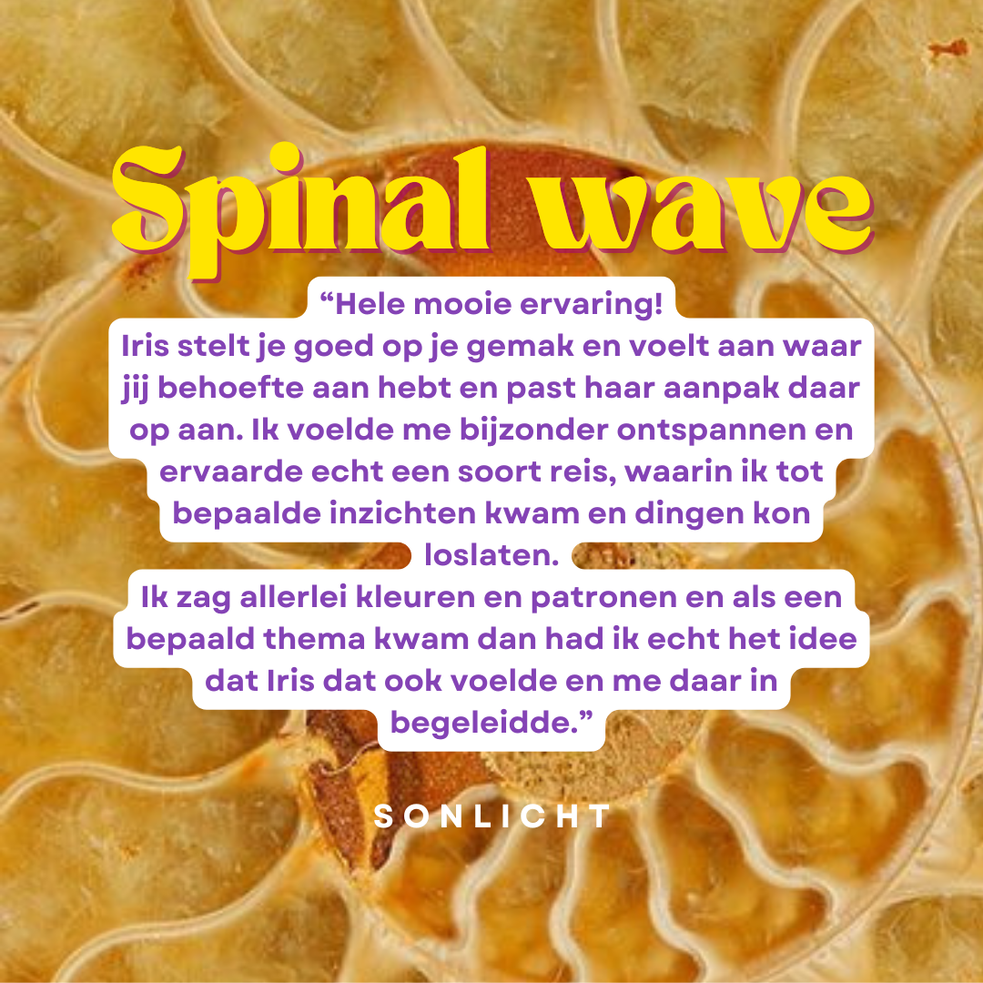Ervaring Spinal Wave sessie